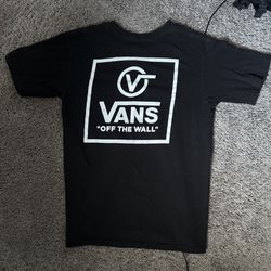 Black And White Vans Off The Wall Shirt