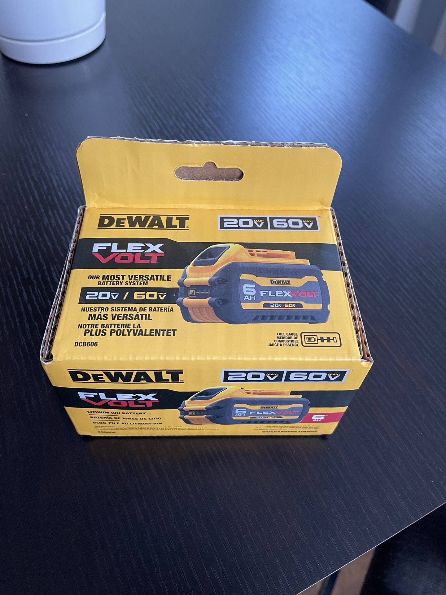 FLEXVOLT 20V/60V MAX Lithium-Ion 6.0Ah Battery Pack