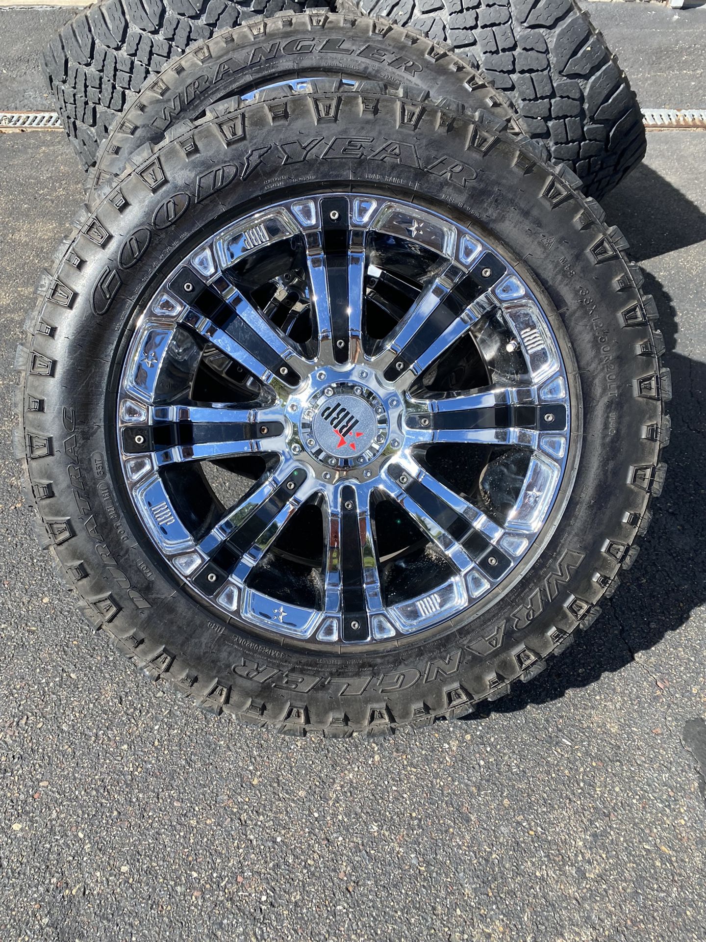 5- 20x10 RBP 94R Wheels And Tires For Jeep Wrangler 5x5