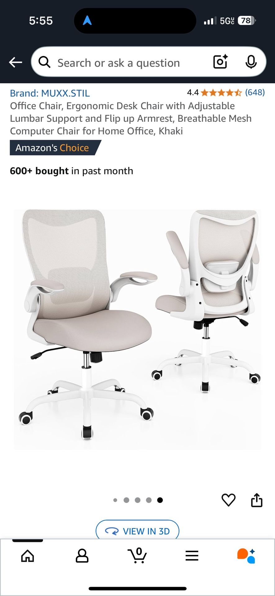 Unused Office Chair