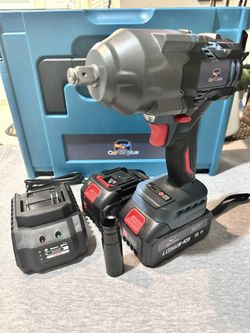 Impact Wrench 1200 Nm – 21V, 2 Batteries (New, Heavy Duty)