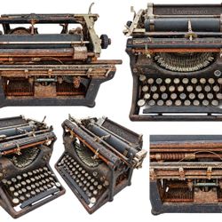  Antique Underwood Typewriter – Working, Needs Restoration