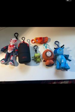 Keychain lot - Jason, South Park, McDonald’s, wings of fire, ufc