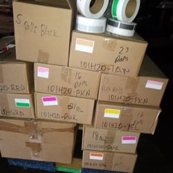 Water based adhesive labels 