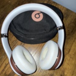 Rose Gold Dre Beats Headphones 
