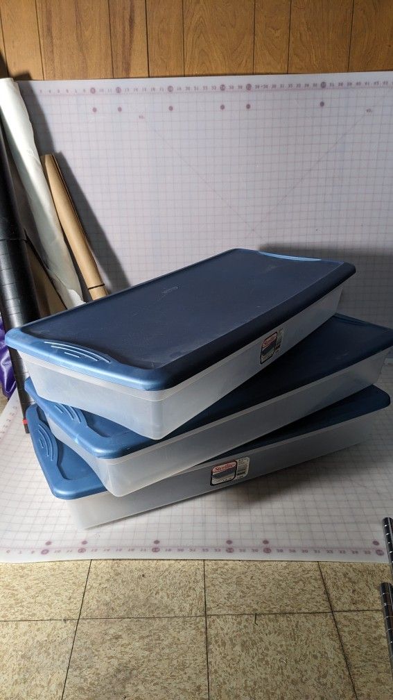 Under bed Storage Bins