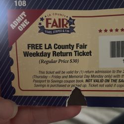 LA County Fair Weekday