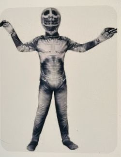 The Rake full body skin suit and hood costume