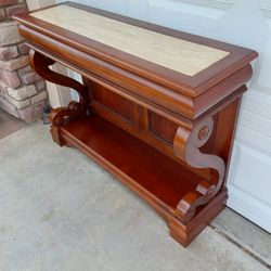 Antique Marble Top Table