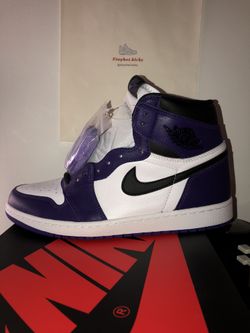 Jordan 1 court purple