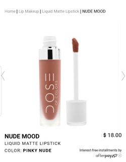Liquid Matte lipstick in the color Nude Mood