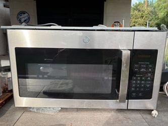 GE Stainless Steel Over-the-Range Microwave