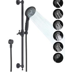 Handheld Shower Head with Slide Bar Combo