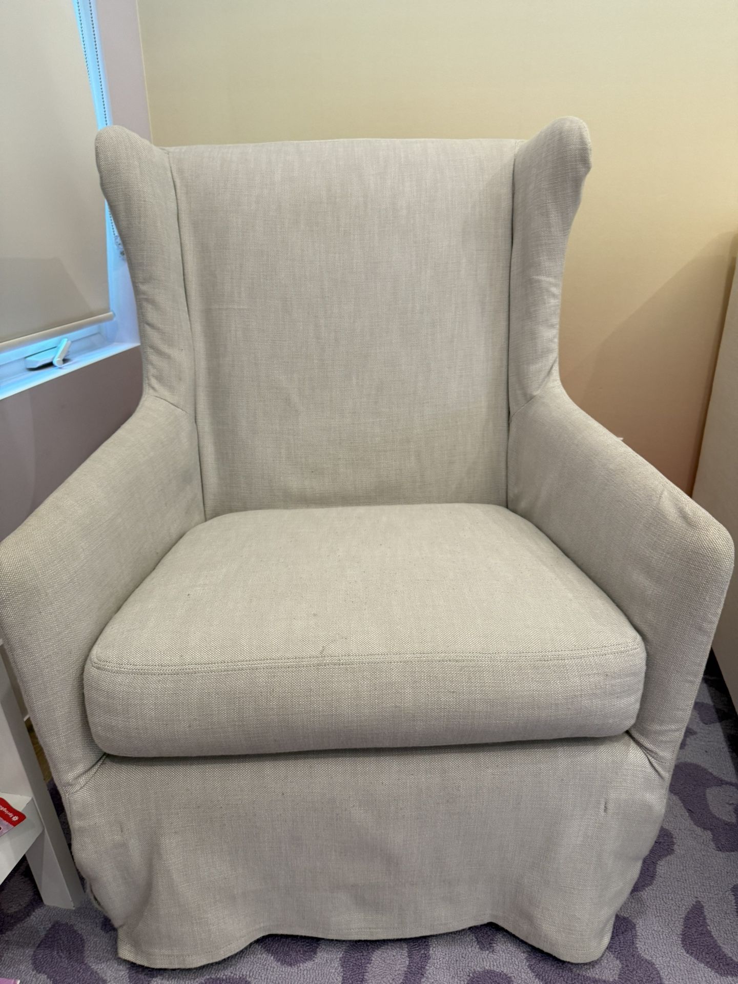 Swivel Rocker Restoration Hardware Baby Glider Wingback Restoration Hardware Baby Rocker RH Baby Child Swivel Glider