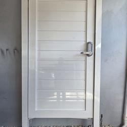 Aluminum gate 3 ft W 6 ft H