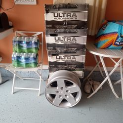 5 Rims Off Jeep Wrangler Sport 