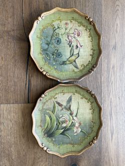 Humming Bird Plates