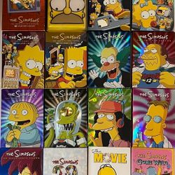 The Simpsons DVD Box Set Complete Series Seasons 1-17, 20 & 3 Bonus DVDs & Movie