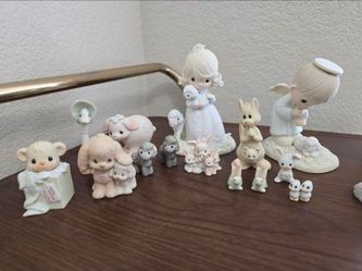Vintage 14pc Precious Moments Figurines Enesco 