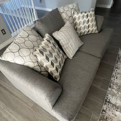 Gray Sofa 