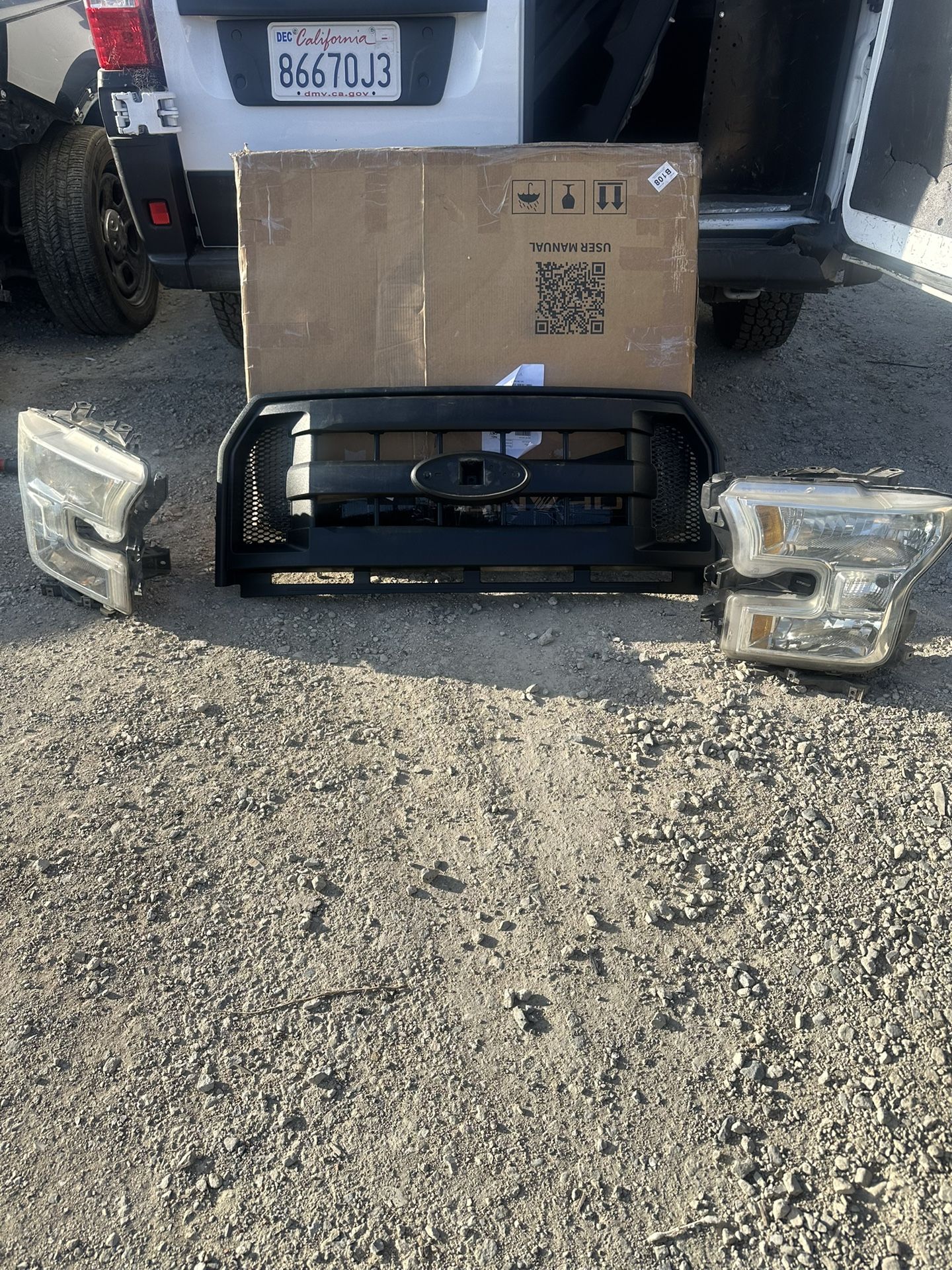 F150 Headlights And Grille