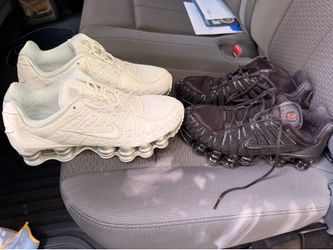 Nike Shox TL (Black & White/Cream Available)