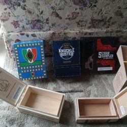 Empty Cigar Boxes