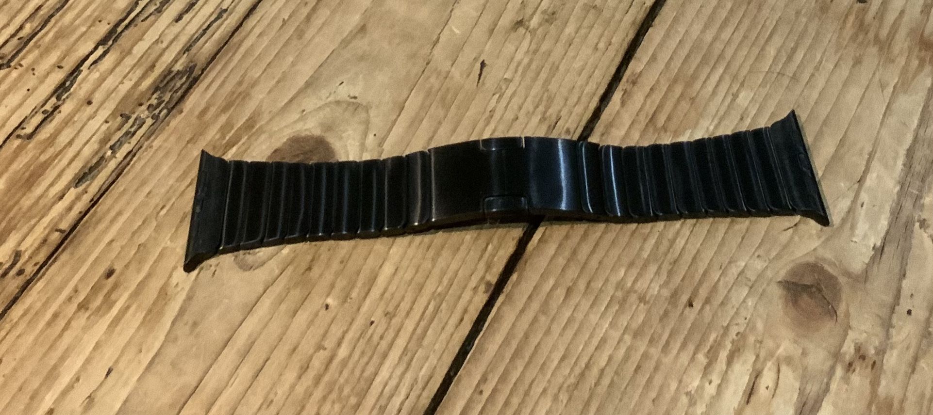 Apple Watch Black Metal Watch Band