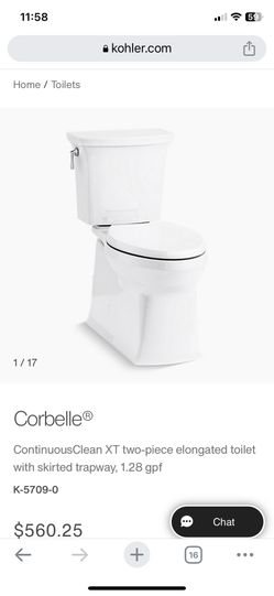 Kohler Corbelle Toilet Bowl, New