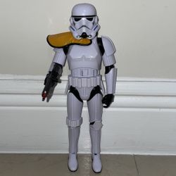 Star Wars Stormtrooper Leader Talking Action Figure 10”