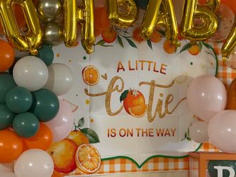 Baby shower deco