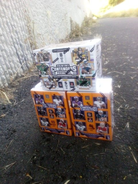 Football Card Boxes Unopened