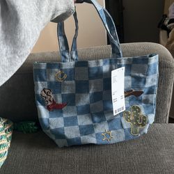 Mini Cowboy Detailed Tote 