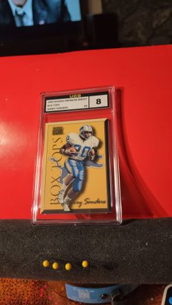 1999 Skybox Premium *Box Tops* Barry Sanders #9BT HOF DETROIT LIONS UCG NM-MT 8