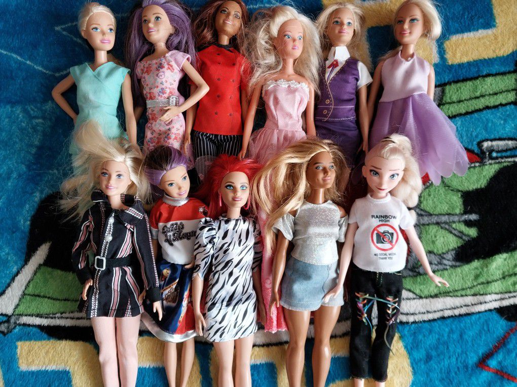 Barbie Dolls Lot E, x11 
