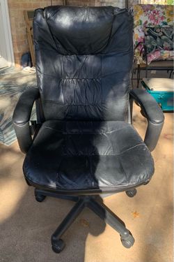 Balis leather chair for office, home