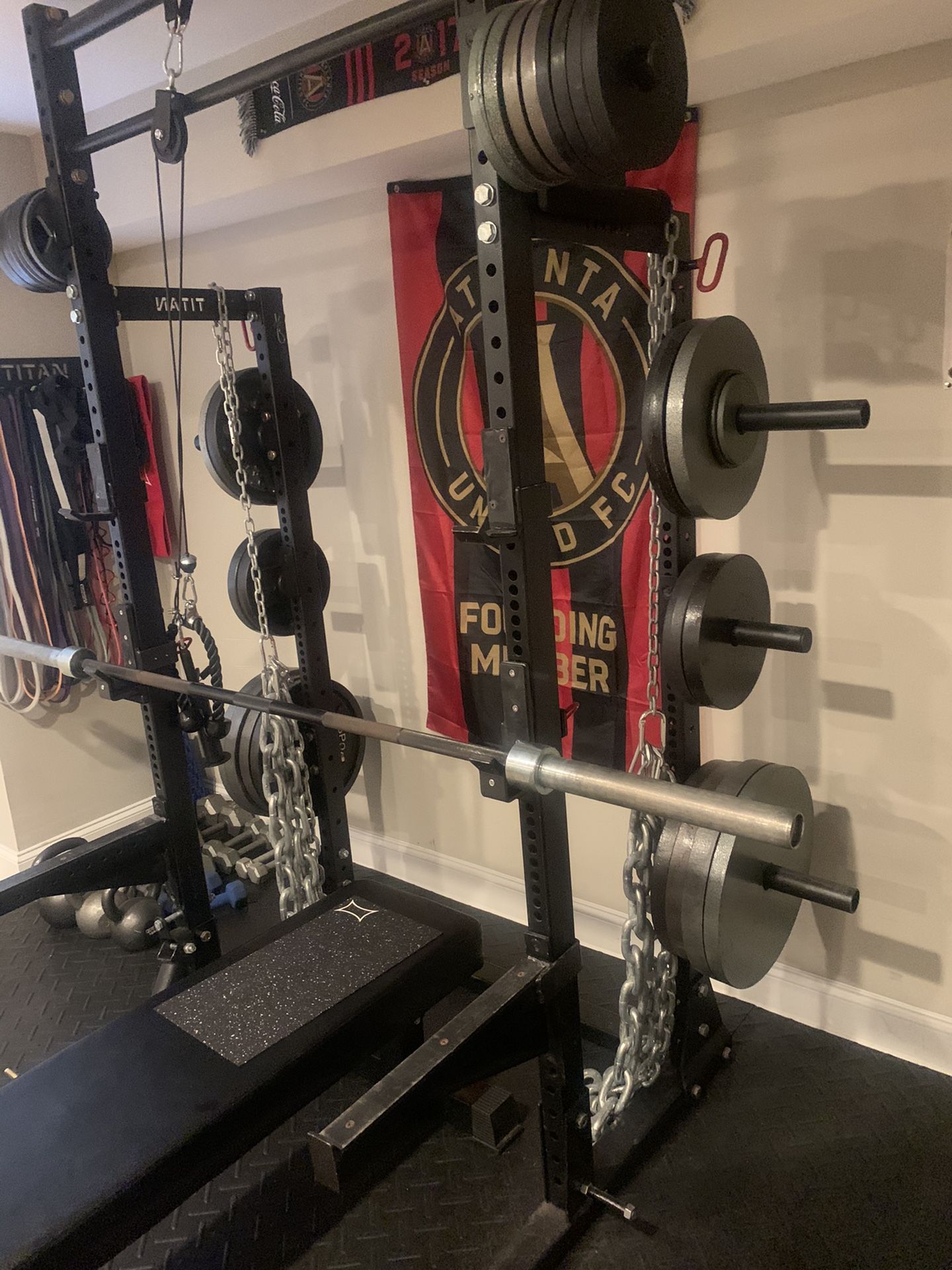 Titan T3 Squat Rack
