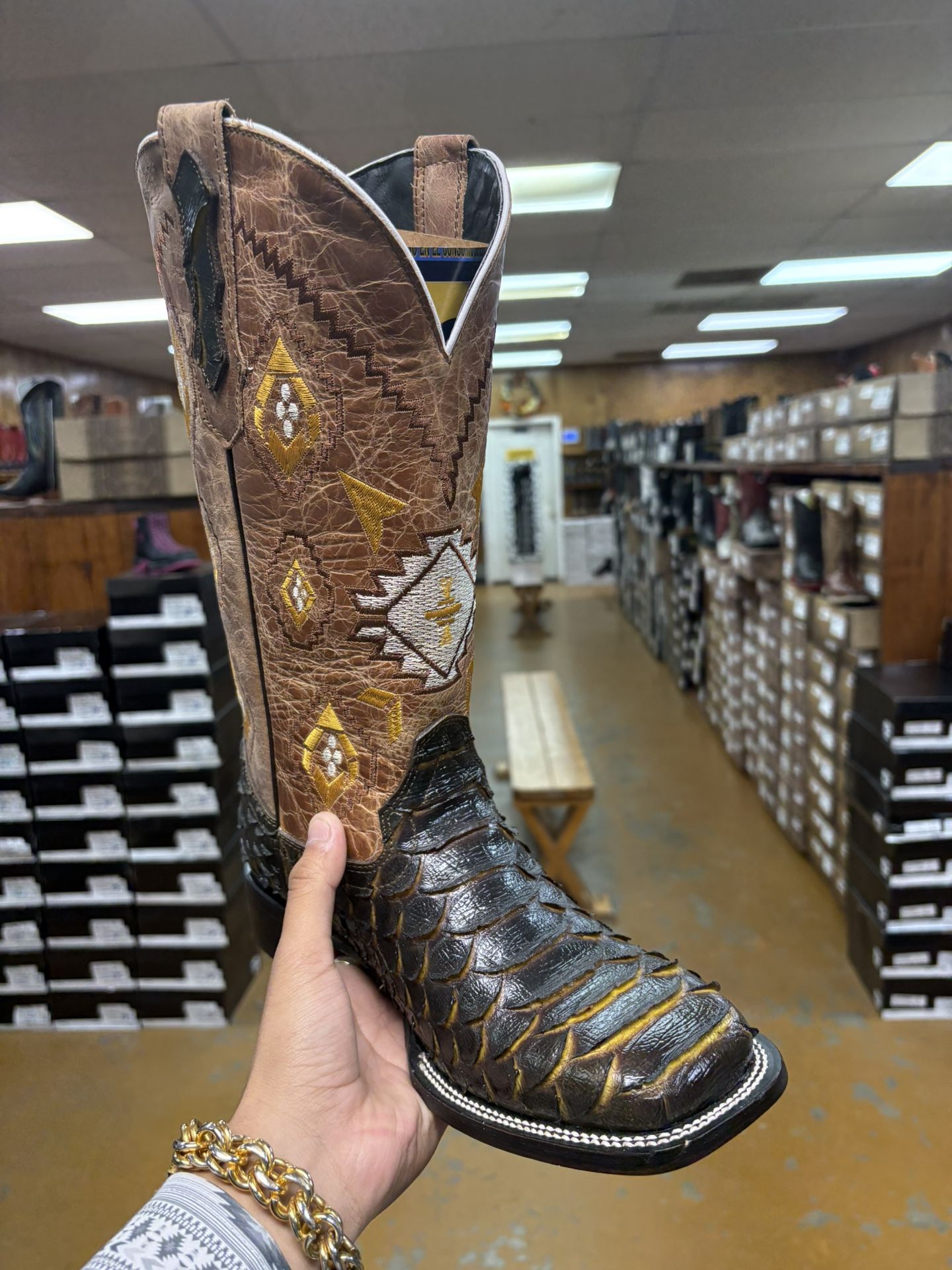 Men’s Python Boots