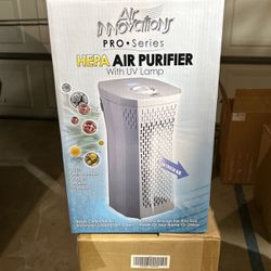 Hepa Air Purifier With Uv Lamp, Air Innovation, Brand Pro Series