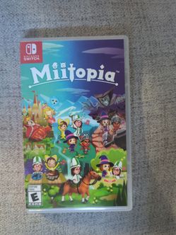 Nintendo switch game miitopia