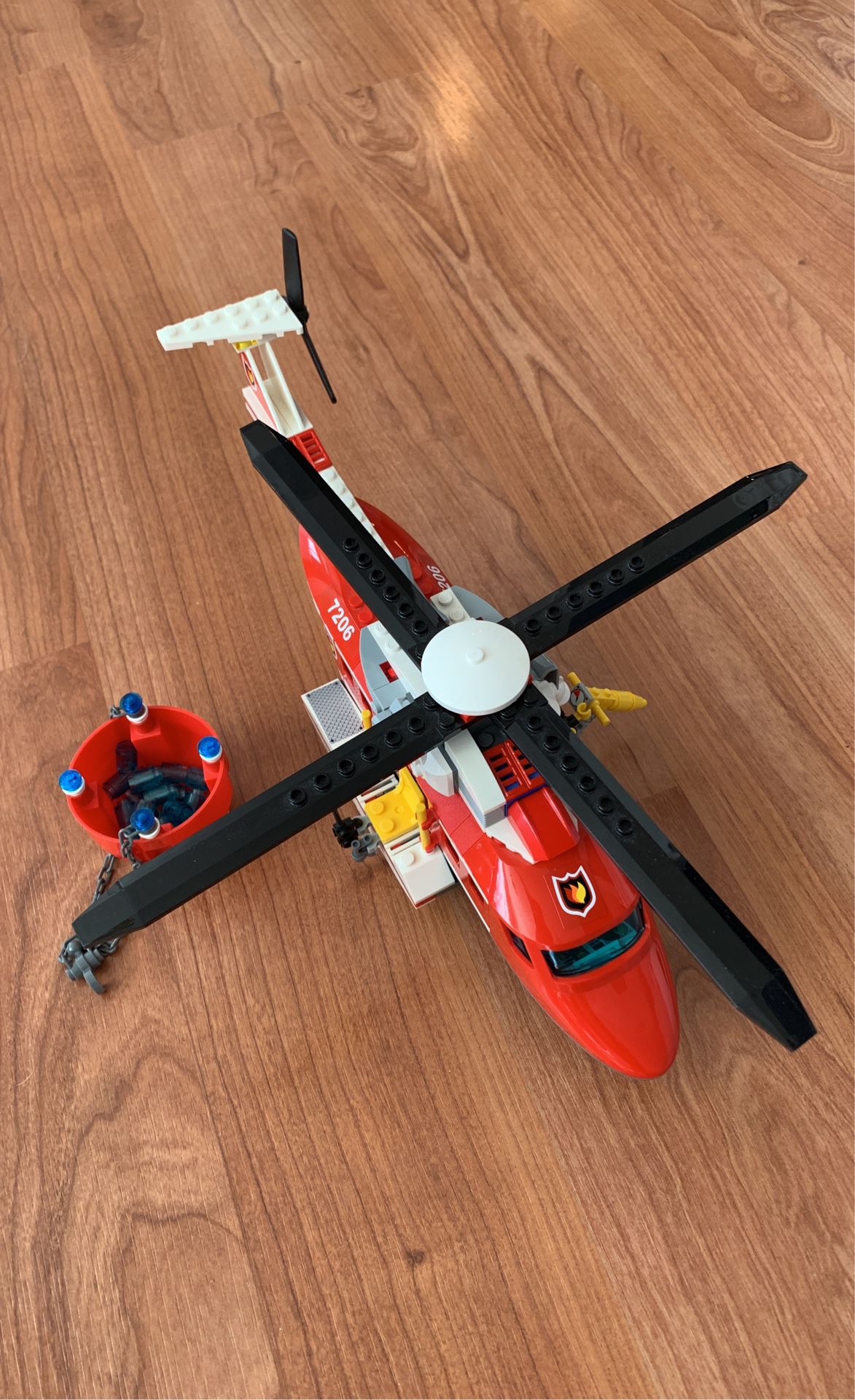 Lego City 7206 Fire Helicopter for Sale in Fishers, OfferUp