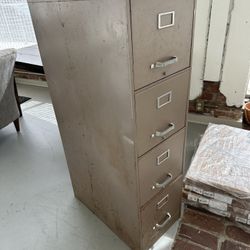 Solid Old-school Filing Cabinet