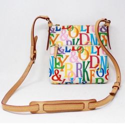 Dooney & Bourke Multicolor Leather Crossbody Purse