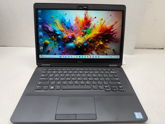 Dell Latitude E5470, Touchscreen Intel Core i5, 2.60 GHz, 8 GB RAM 250 GB NVME SSD Wireless WiFi Webcam HDMI Bluetooth, SD Reader, Windows 11 Pro Micr