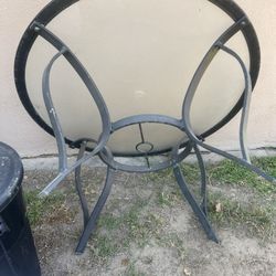 FREE GLASS PATIO TABLE