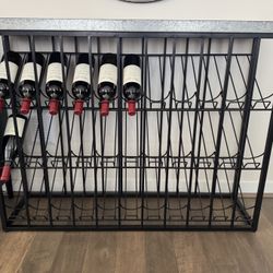 Metal Wine Rack 