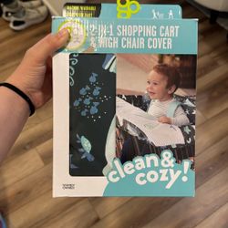 Goldbug 2 In 1 Shopping Cart & High Chair Cover 