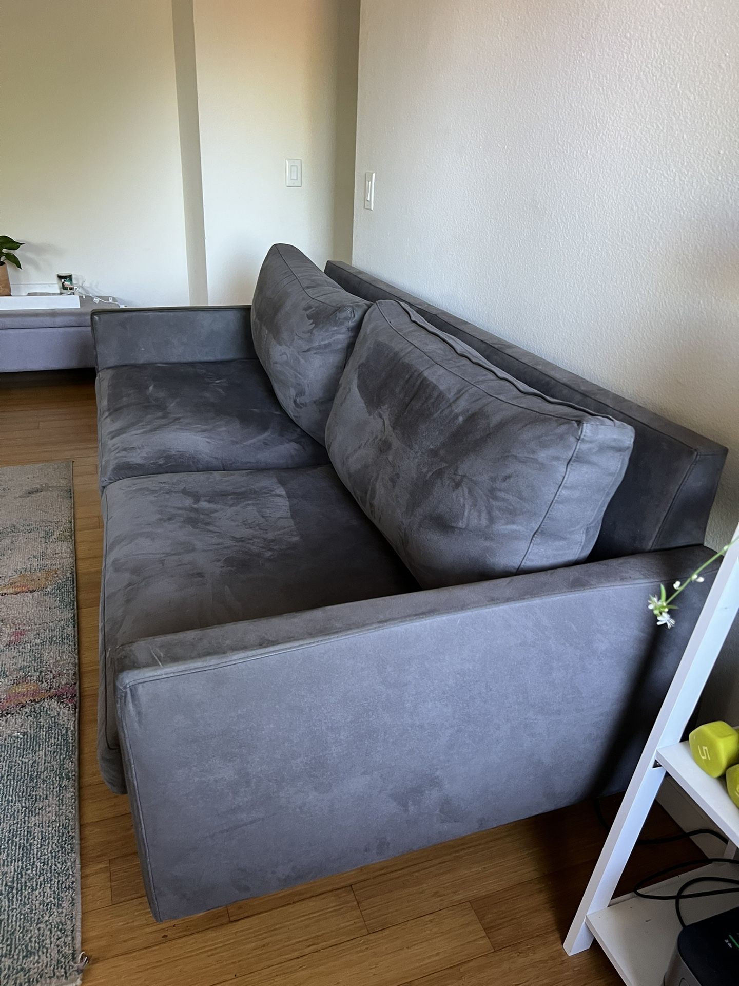 Grey West Elm Couch for Sale in Los Angeles, CA OfferUp