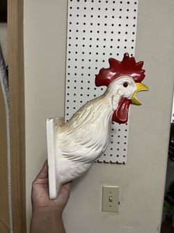 Ceramic Rooster Wall Art