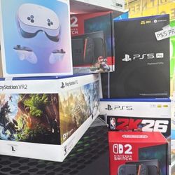 Ps5 Pro Xbox X Nintendo 2 New Sealed No Credit Needed Pay Down Only 